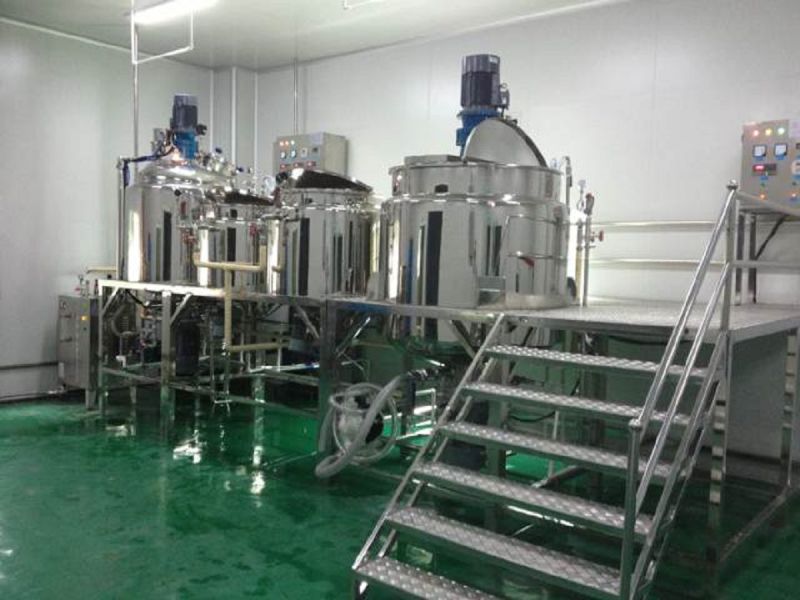 Stainless Steel High Speed Vacuum Emulsifying Mixer