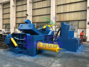 Hydraulic Scrap Metal Recycling Compactor (factory)