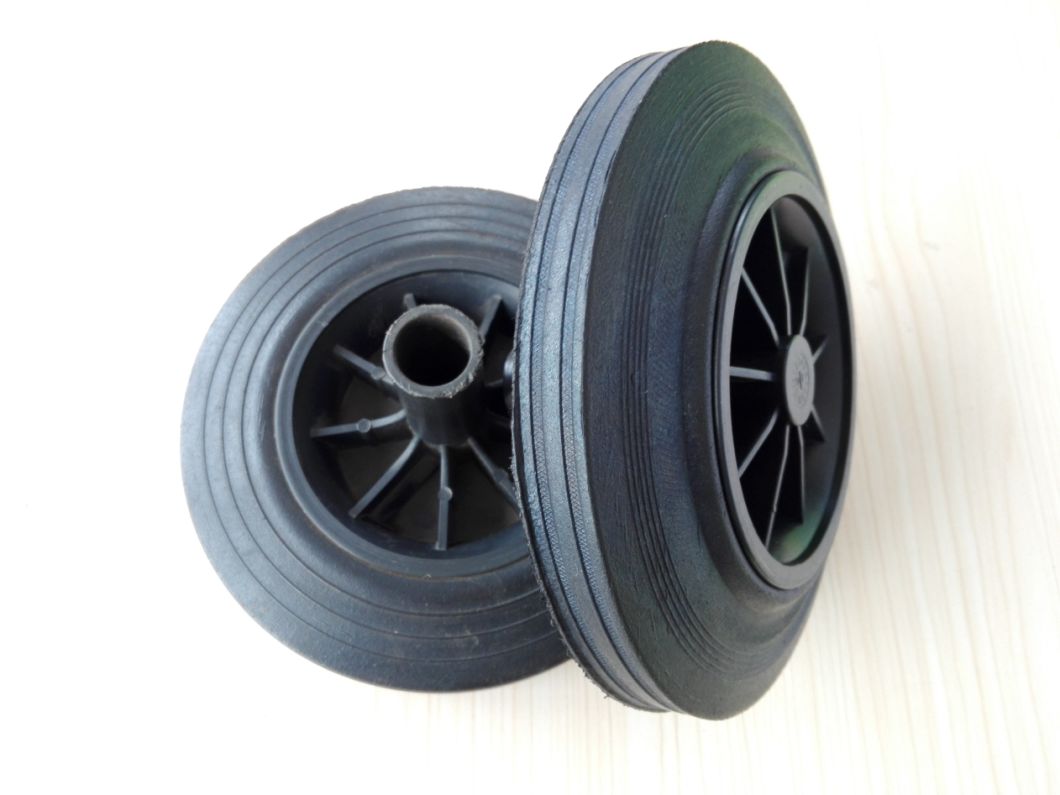 Rubber Powder Plastic Rim Wheel for Clear Box