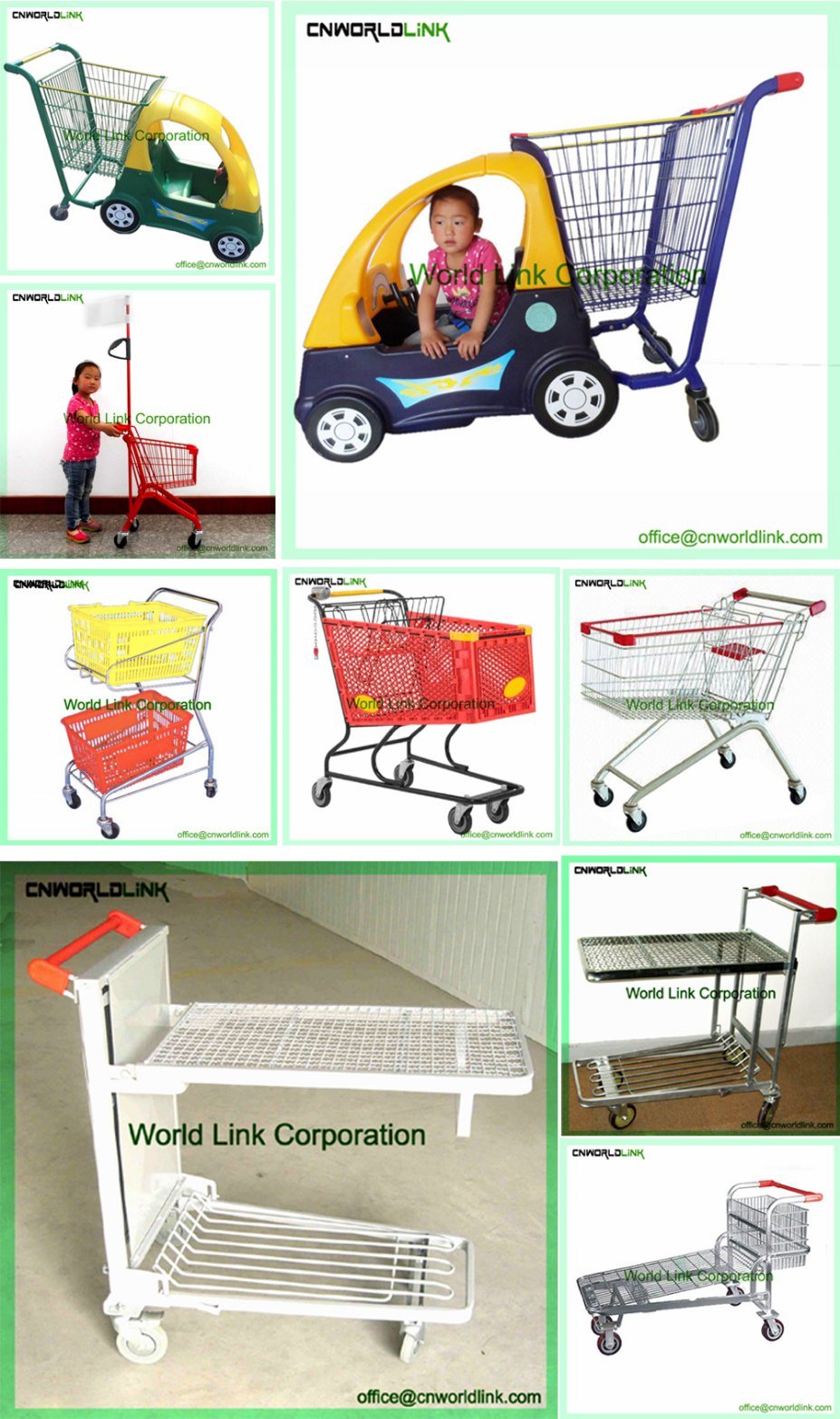 Children Baby Shopping Retail Store Convenient Supermarket Cart