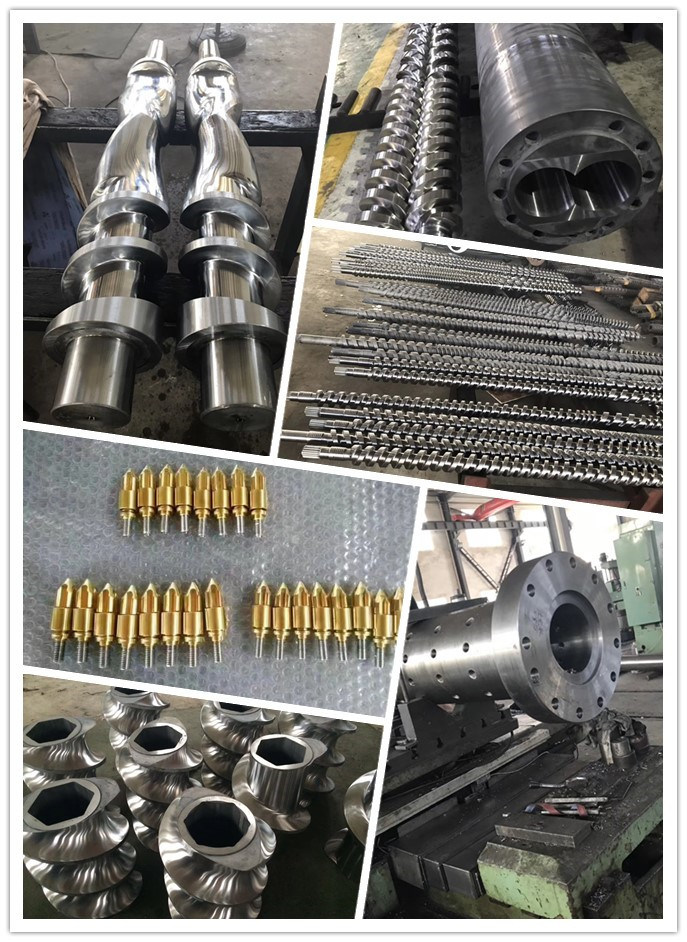 Extruder Bimetallic Screw Barrel for PE/PP/HDPE Film Extrusion