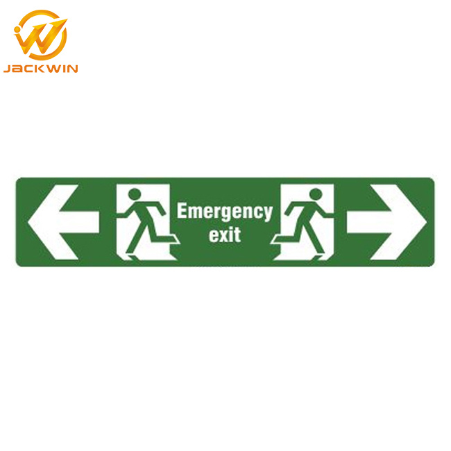 Traffic Safety Plastic Signs/Accessible Fire Exit Emergency Signs