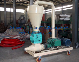 50t Feed Pellet Pneumatic Conveyor System, PVC Powder Pneumatic Conveyor