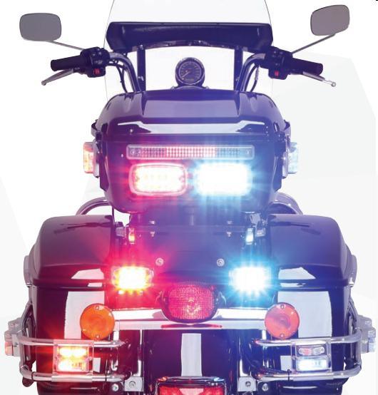 Lte1725 LED Police Motorcycle Side Light