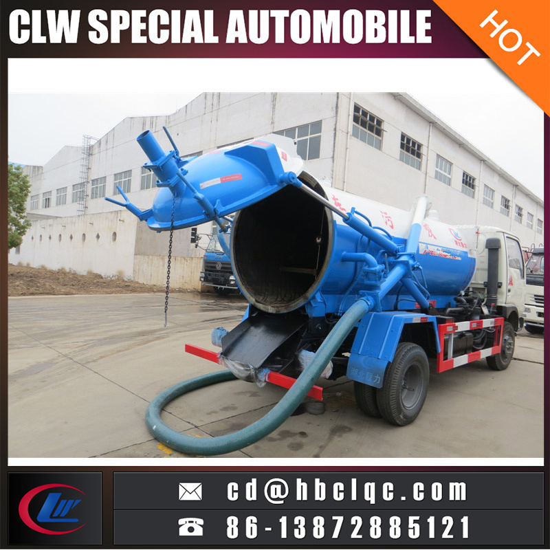 China 14m3 16m3 18m3 Sewage Sewer Suction Vacuum Truck