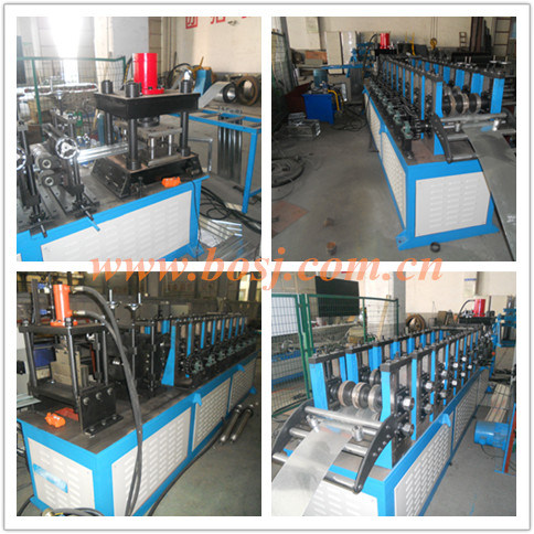 Saudi Arabia Fire Damper Shell Folding Roll Forming Making Machine