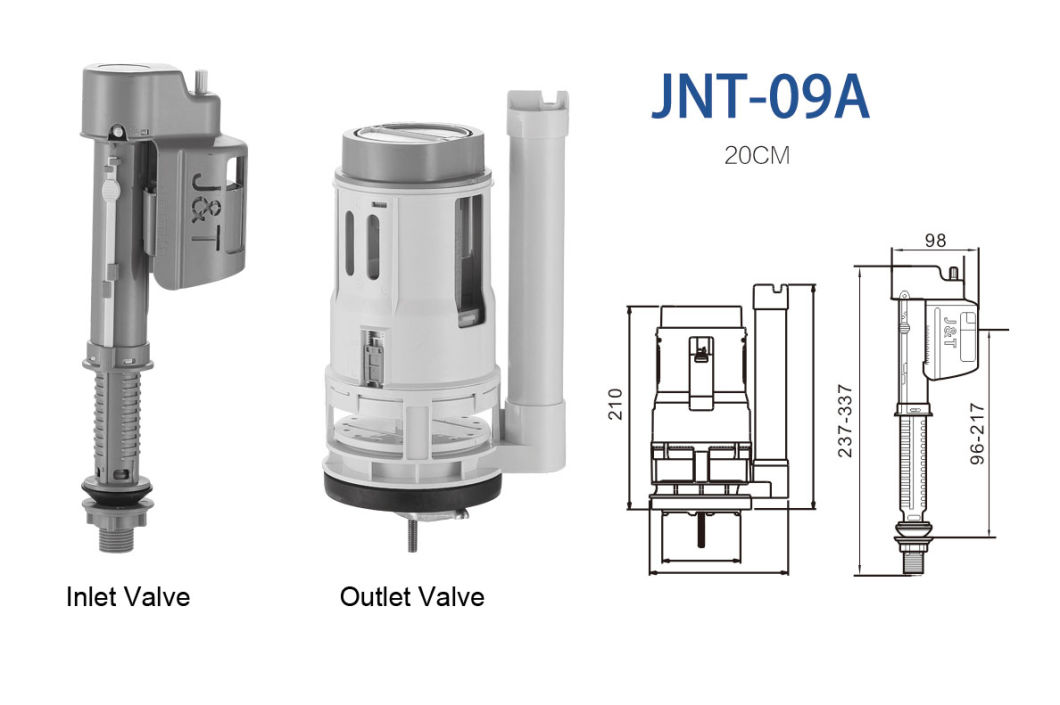 3 Inch Toilet ABS Flush Valve