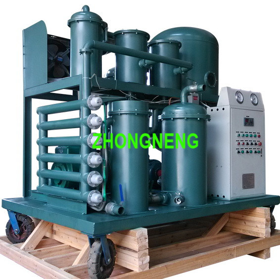 Zn High Vacuum Lubricating Oil Purifier Machine for Used Hydraulic Oil