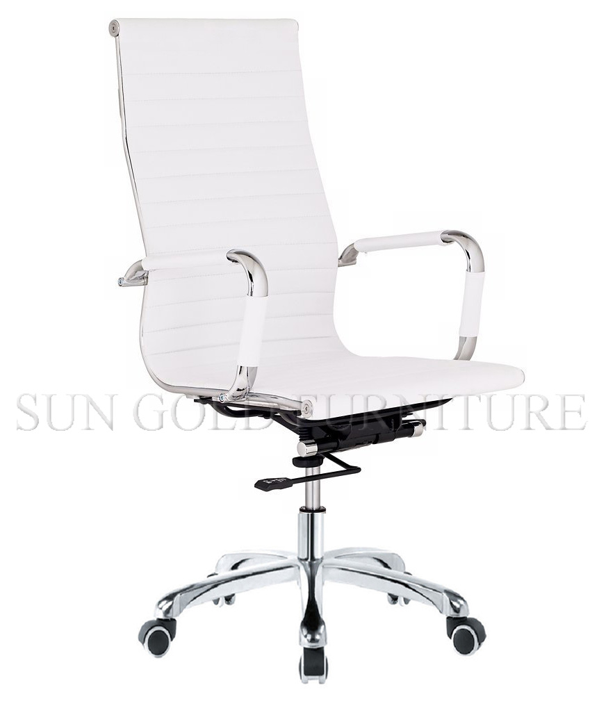 Foshan High Back PU Leather Swivel Eamas Office Executive Office Chair