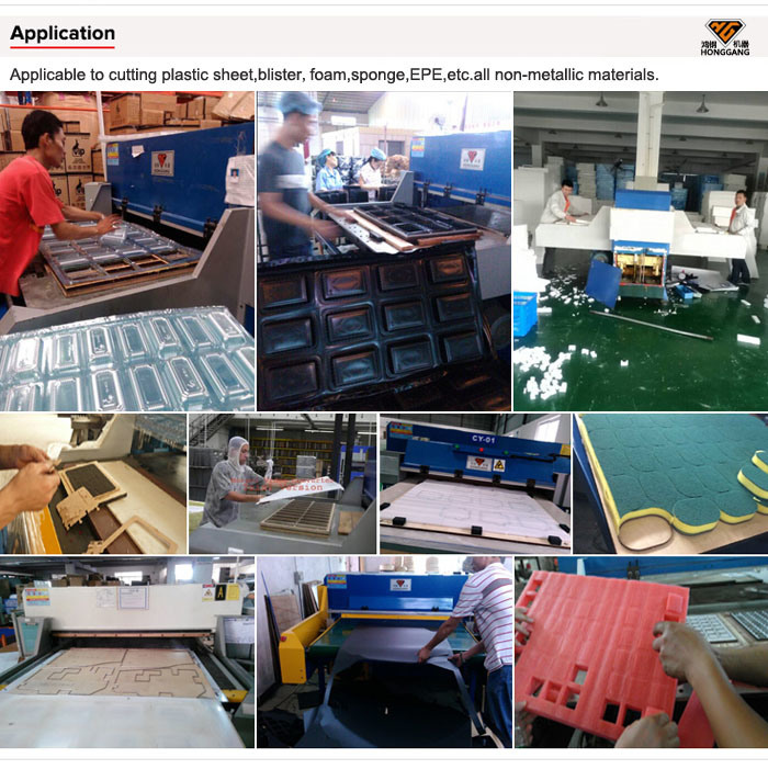 Hydraulic Automatic Feed Cloth, Leather Cutting Machine (HG-B60T)