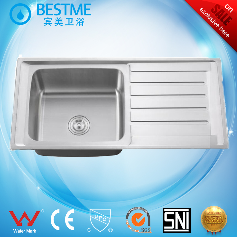 201stainless Steel or 304 Stainless Kitchen Wash Basin BS-10050r