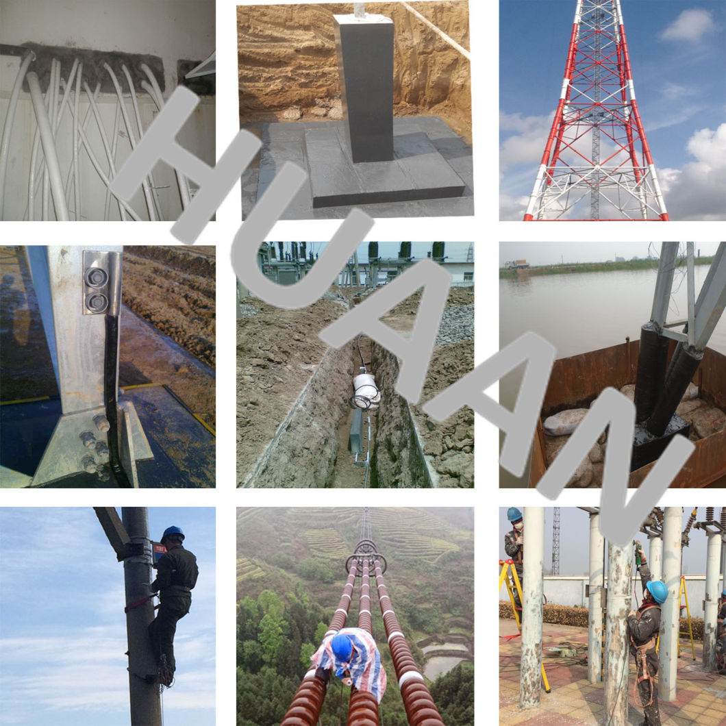 Electric Power Transmission Straight Line Steel Tube Pole for Overhead Line (Suspension Pole/Linear Pole/Tangent Pole)