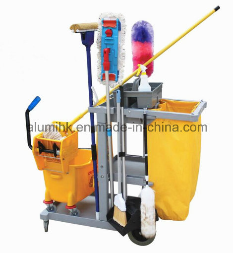 Hotel Cleaning Room Janitor Hospital Janitor Cleaning Cart Service Trolley