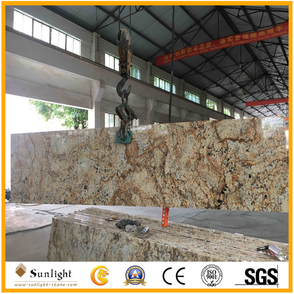 Cheap Brazil Building Material Yellow Butterfly Granite Kitchen Counter Tops