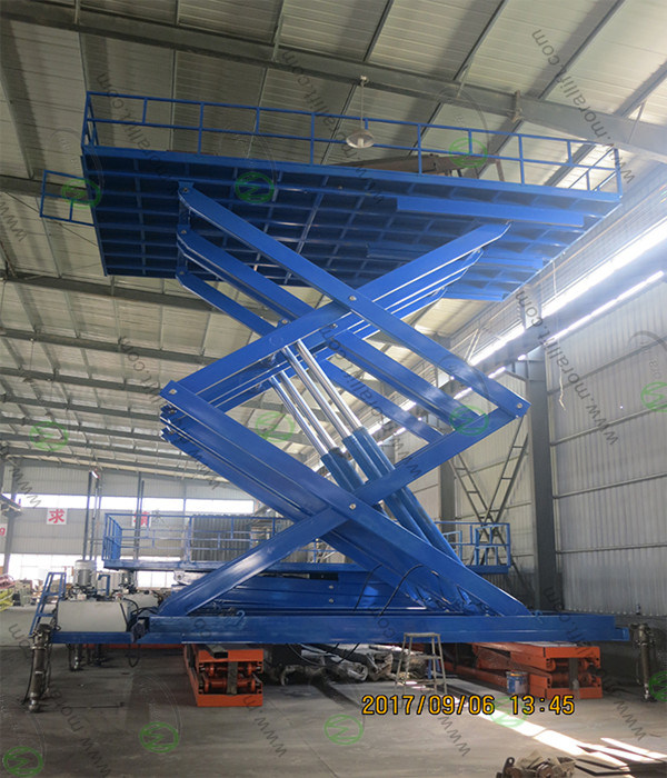 Hydraulic Cargo Handling Scissor Platform Lift