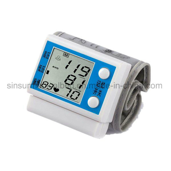 ISO/CE Qualified Hospital/Home Use Medical Device Blood Pressure Monitor