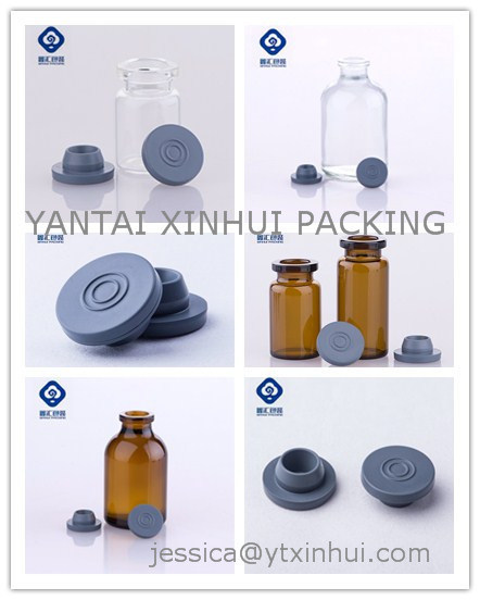 Rubber Stopper for Liquid Medicine Glass Vial