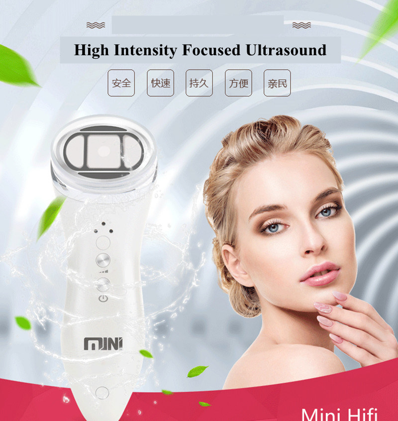Mini Hifu Face Lifting Machine High Intensity Focused Ultrasound Knife