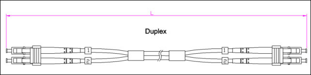FC/LC-APC/Upc Dx Fiber Optic Patch Cord Sm/mm Patch Cable