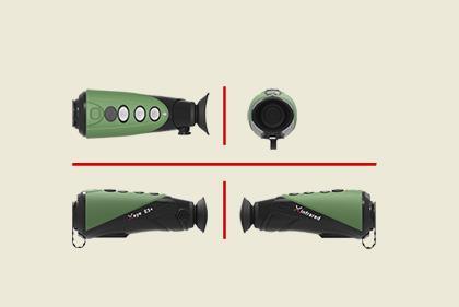 Infrared Thermal Camera with High Display Resolution