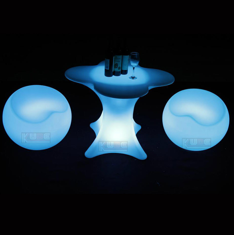 Wholesale LED Illuminated Stool LED Furniture with WiFi Control