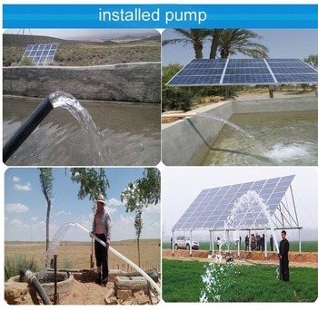Solar Cell Panel, DC Submersible Water Pump (JCS4)