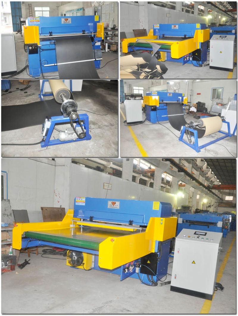 High Speed Automatic Conveyor Belt Cutting Machine (HG-B80T)