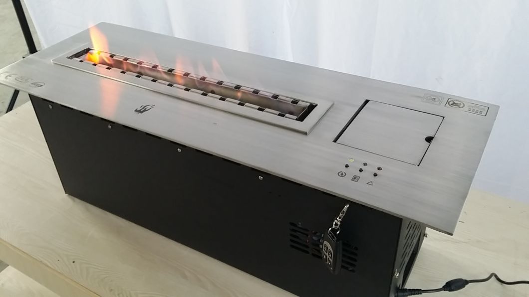 900 mm 304 Stainless Steel Intelligent Bio Ethanol Fireplace