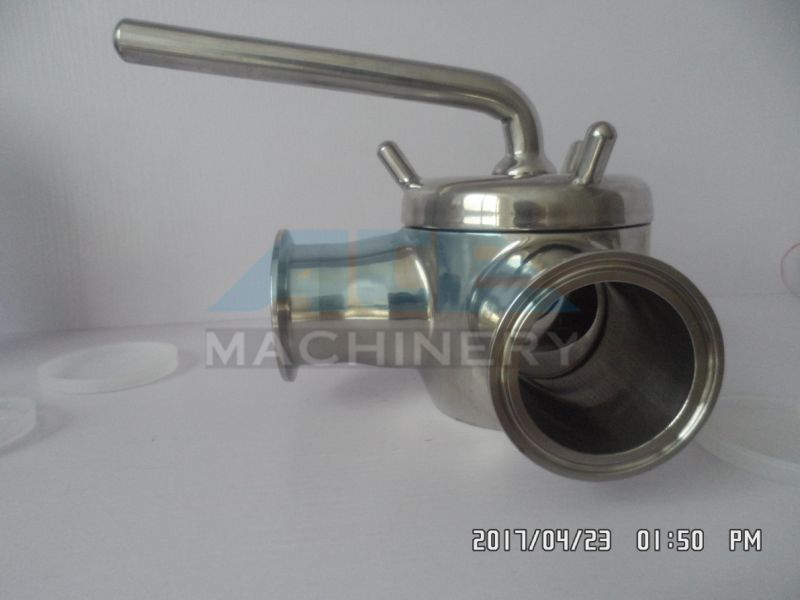 2018 Sanitary SS304/SS316L Clamped Pluag Cock Valve with Handle