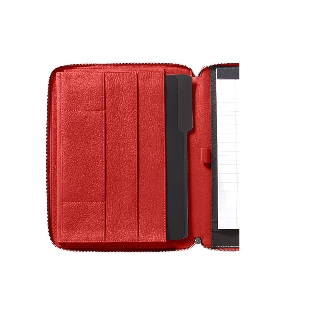 Professional Business Organizer Portfolio with Tablet Pocket