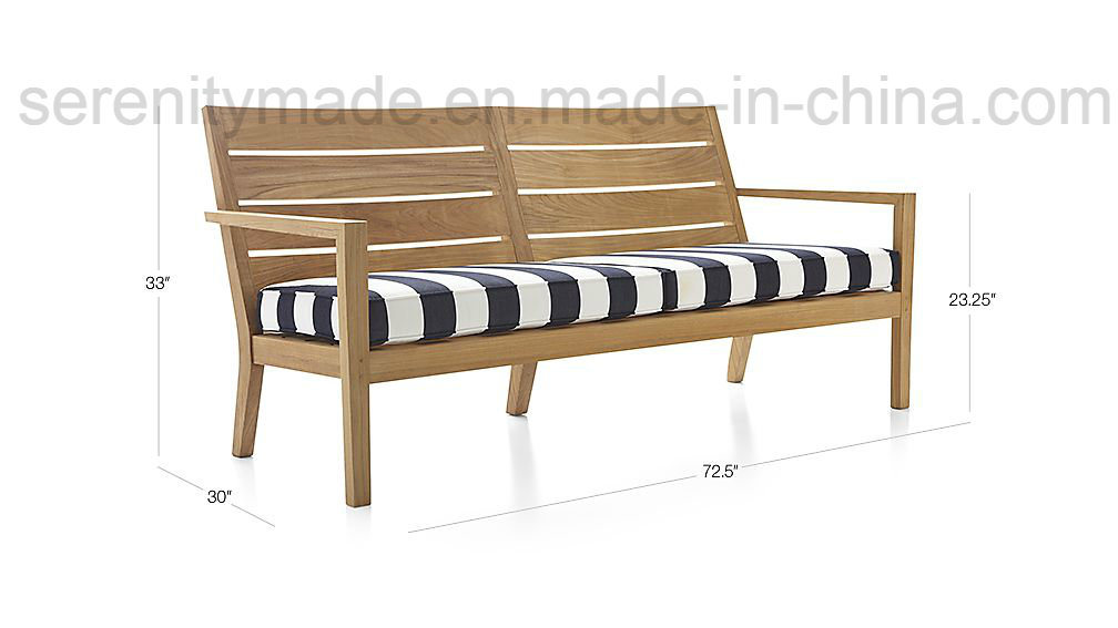 High Quality Outdoor Garden Backyard Bench Chair Wooden Furniture