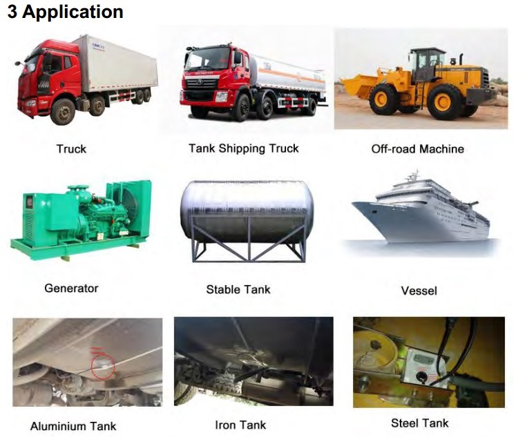 Ultrasonic Fuel Level Sensor for Fleet Management