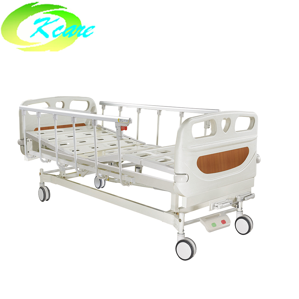 New Design Metal Folding Manual Hospital Bed for Patient Room