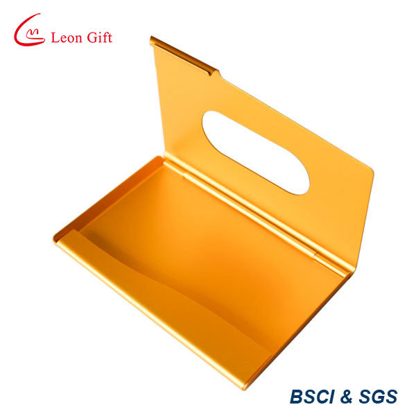 Useful Lightness Aluminum Office Business Card Case for Promotion