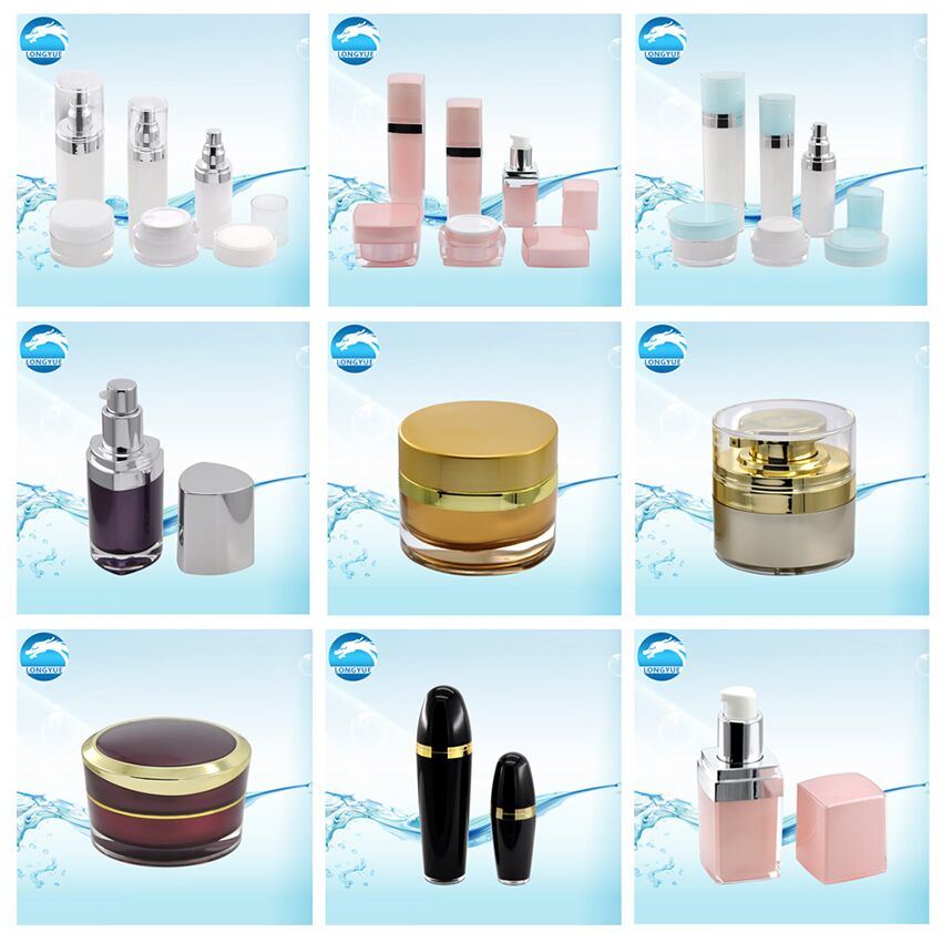 Plastic Product Cosmetic Jar Lotion Bottle Cream Bottle