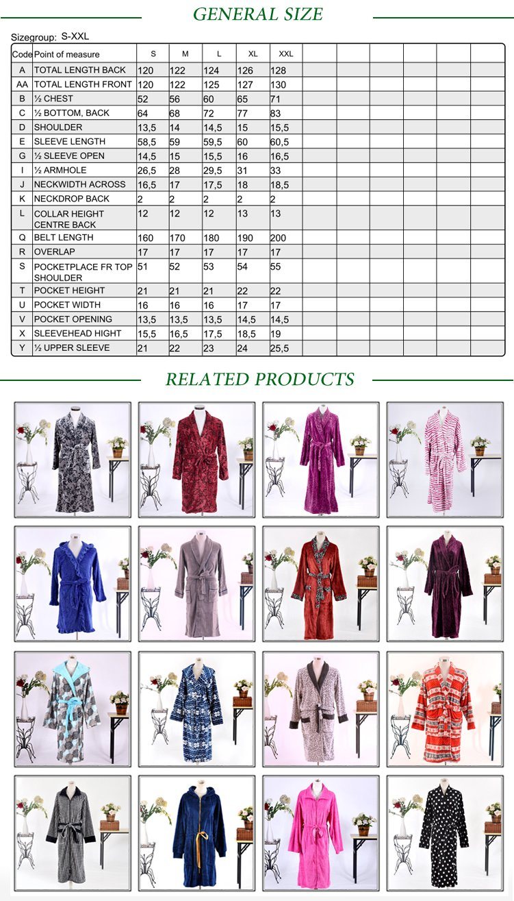 Wholesale High Quality 100% Cotton Women Hotel Bathrobe