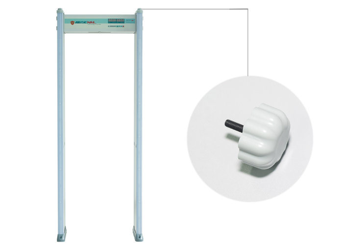 Intelligent Partition 50 Bands Archway Metal Detector with 18 Alarm Zones