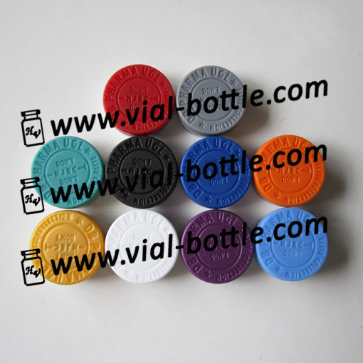Custom Flip off Seal Multi Color 10 Kinds Debossed Logo on The Plastic Tops