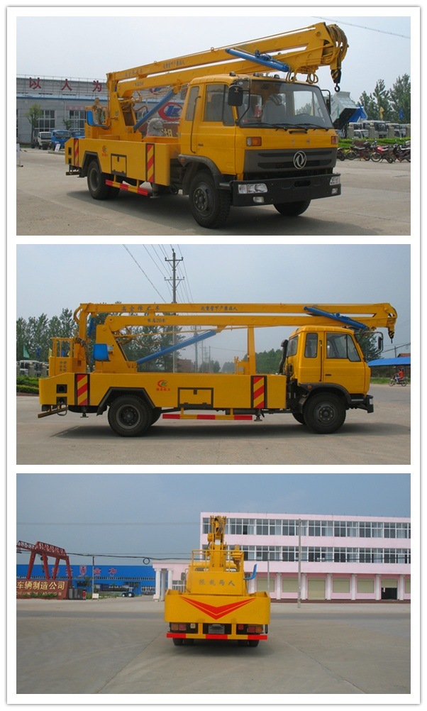 China Dongfeng 4X2 Bucket Crane Aerial Platform Truck