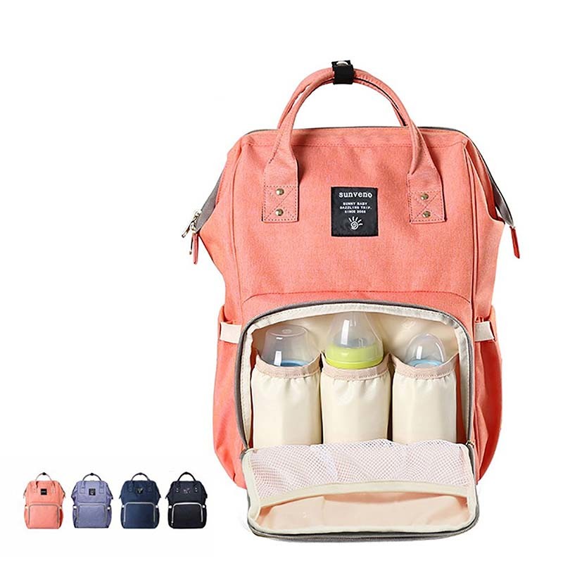 Fashion Multifunctional Adult Mummy Changing Nappy Backpack Baby Diaper Bag