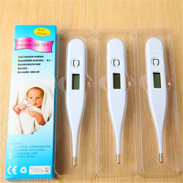 Promotional Hospital Medical Clinical LCD Digital Baby Children Body Thermometer