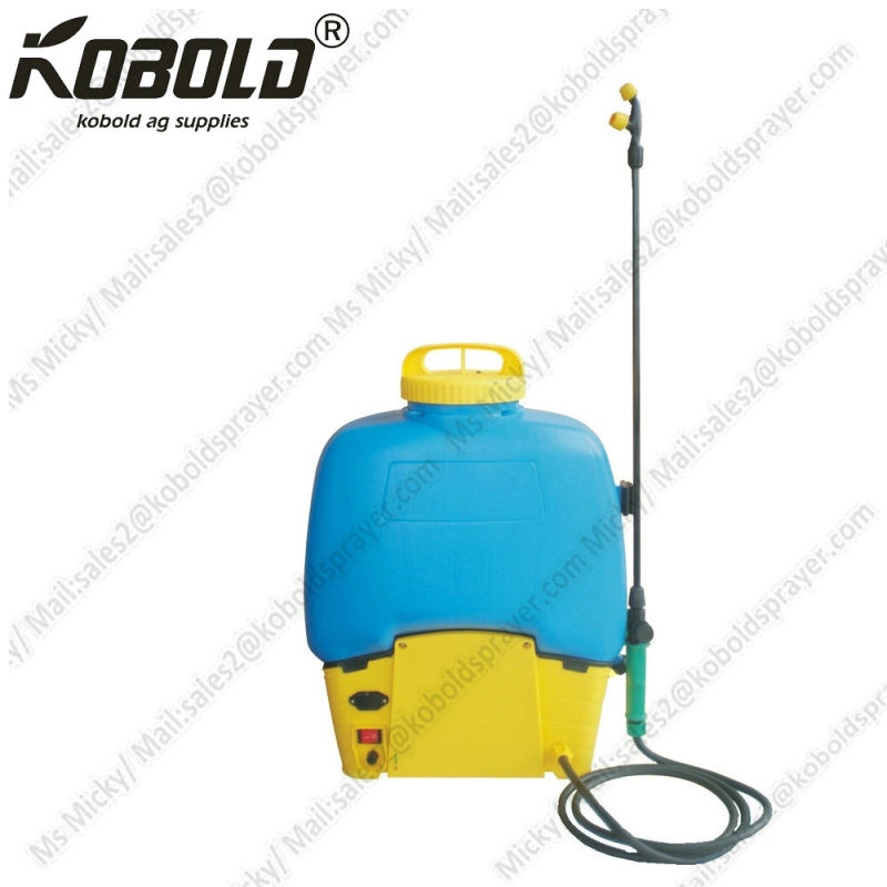 Agriculture Battery HDPE Kobold Electric Backpack Sprayer