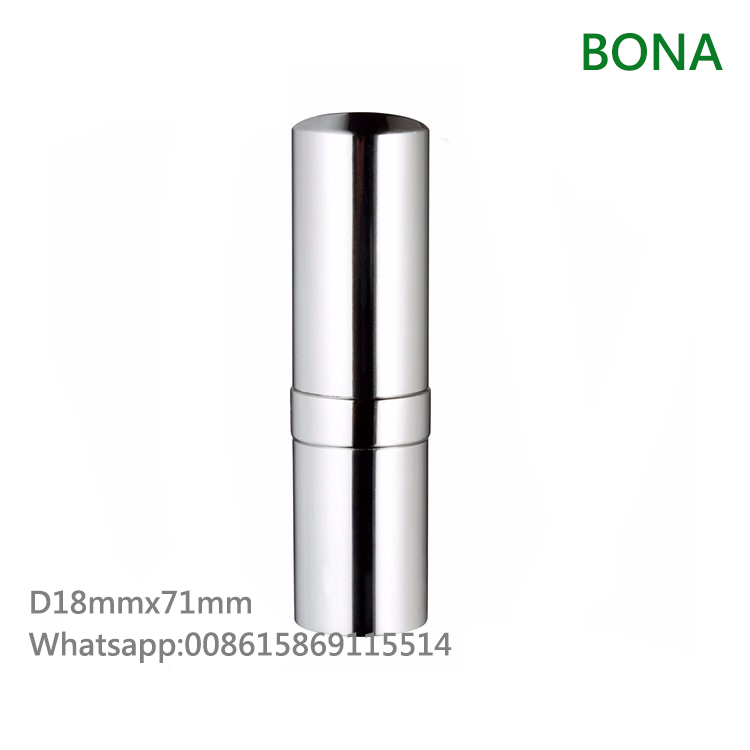 Luxury Aluminum Silver Lipstick Case for Makeup