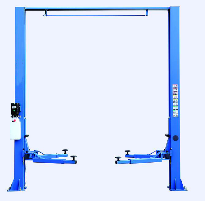 2 Two Post Hydraulic Car Lift Garage Equipment for Car Repair Wash for Sale