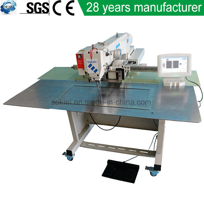 Dongguan Sokiei Automatic Lockstitch Industrial Pattern Sewing Machine for Shoe