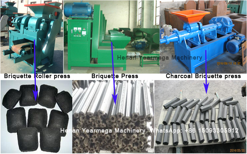 Commercial and Industrial Use Automatic Pillow Shape Briquette Machine