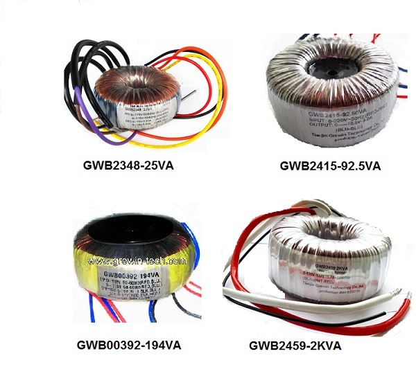 Toroidal Transformer with UL, Approval