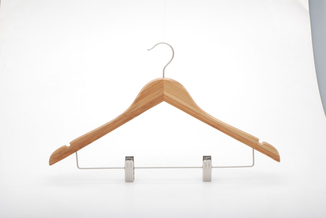 Jacket Shirt Bamboo Hanger Regular Clothes Hanger