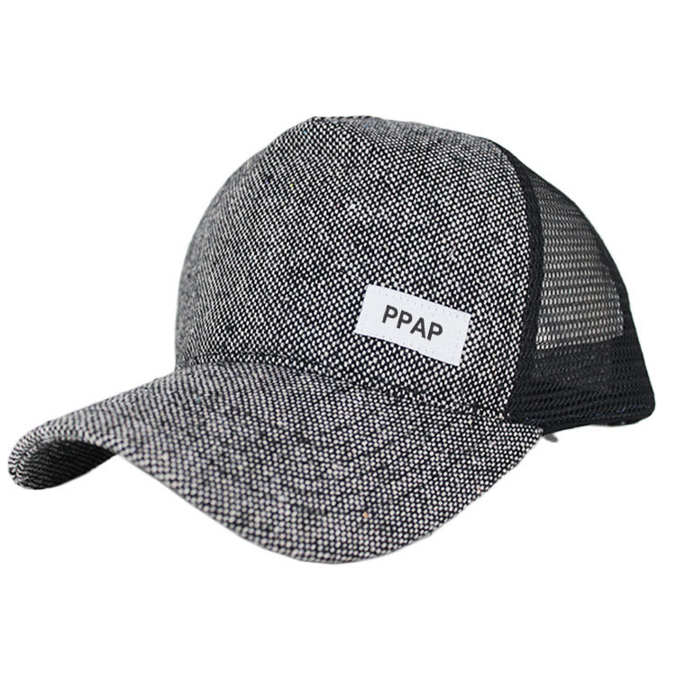 Factory Supplier Custom Design Hemp Trucker Cap Mesh Hat