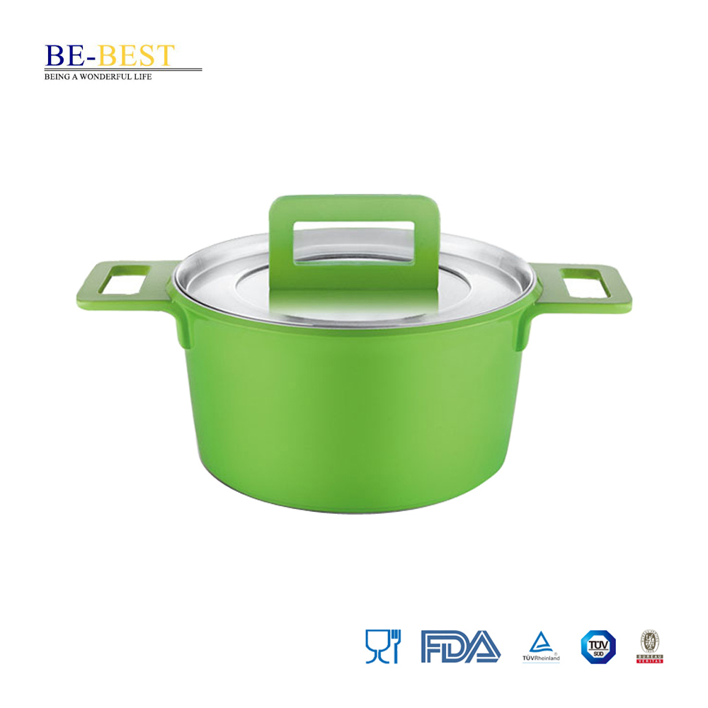 Die-Casting Aluminum Casserole Pot Cookware